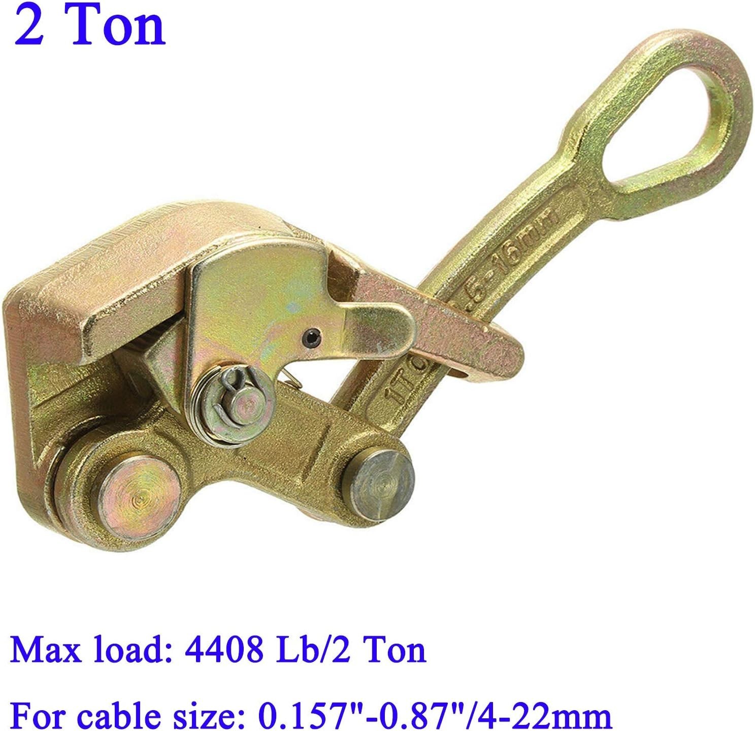 High Strength Wire Rope Puller - Adjustable Clamp