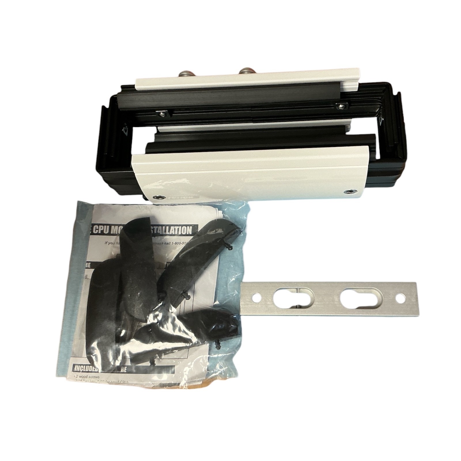 ICW USA CPUMINI-MW-T CPU Mini-T Wall Mount Medical White Complete w Hardware