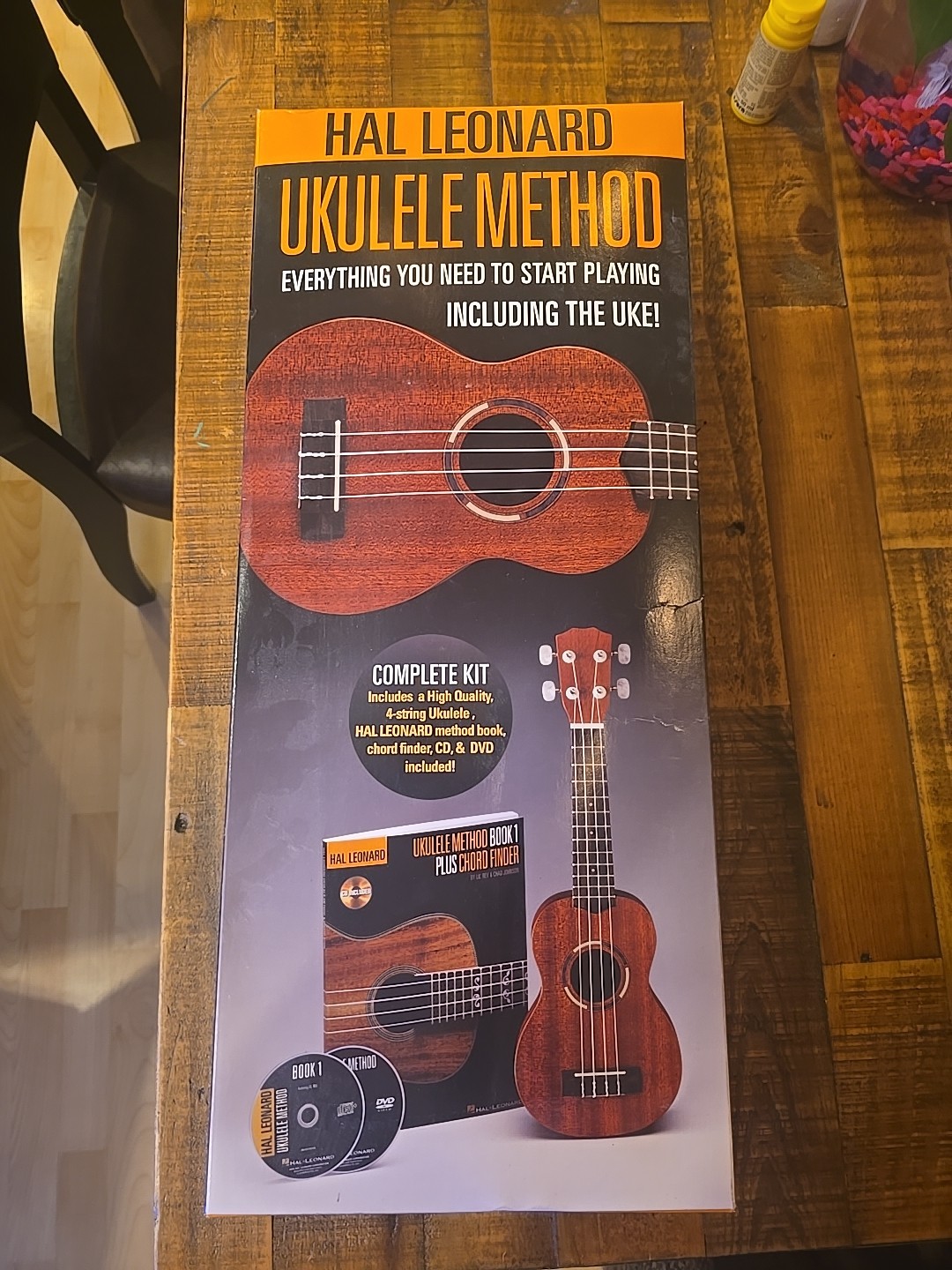 Hal Leonard Ukulele Method Ukulele Complete Kit Brand New