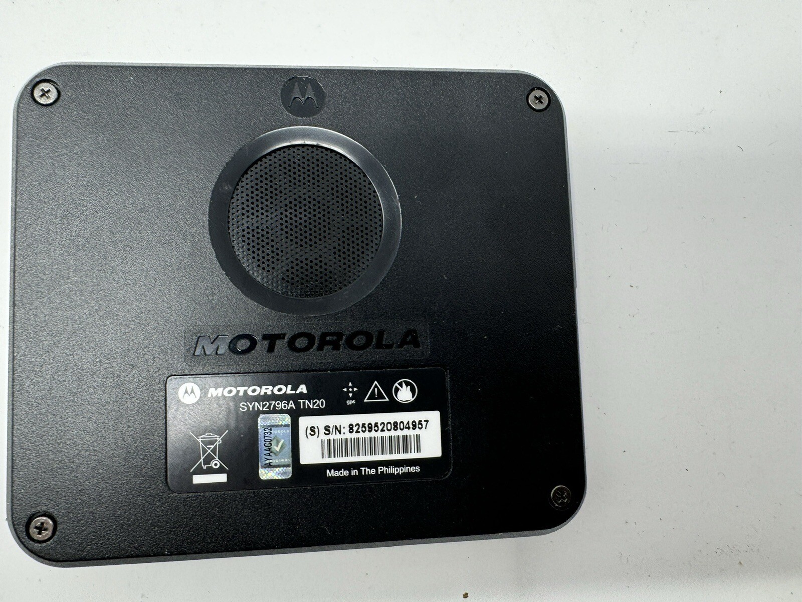 Motorola TN20 Black Touch Screen Interface GPS *-Unit Only- *