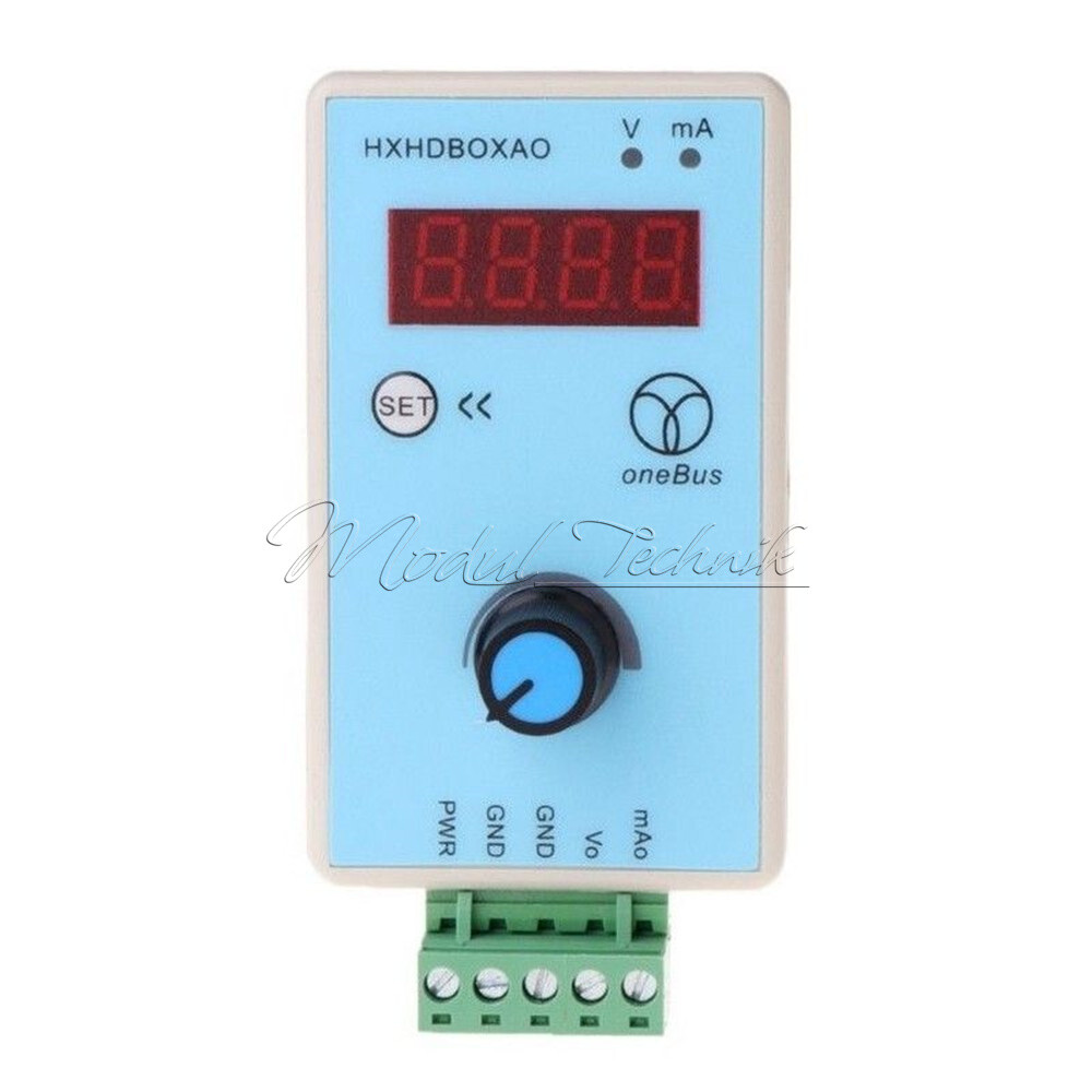 DC 15~26V Adjustable Voltage Current Signal Generator Analog Simulator Output-