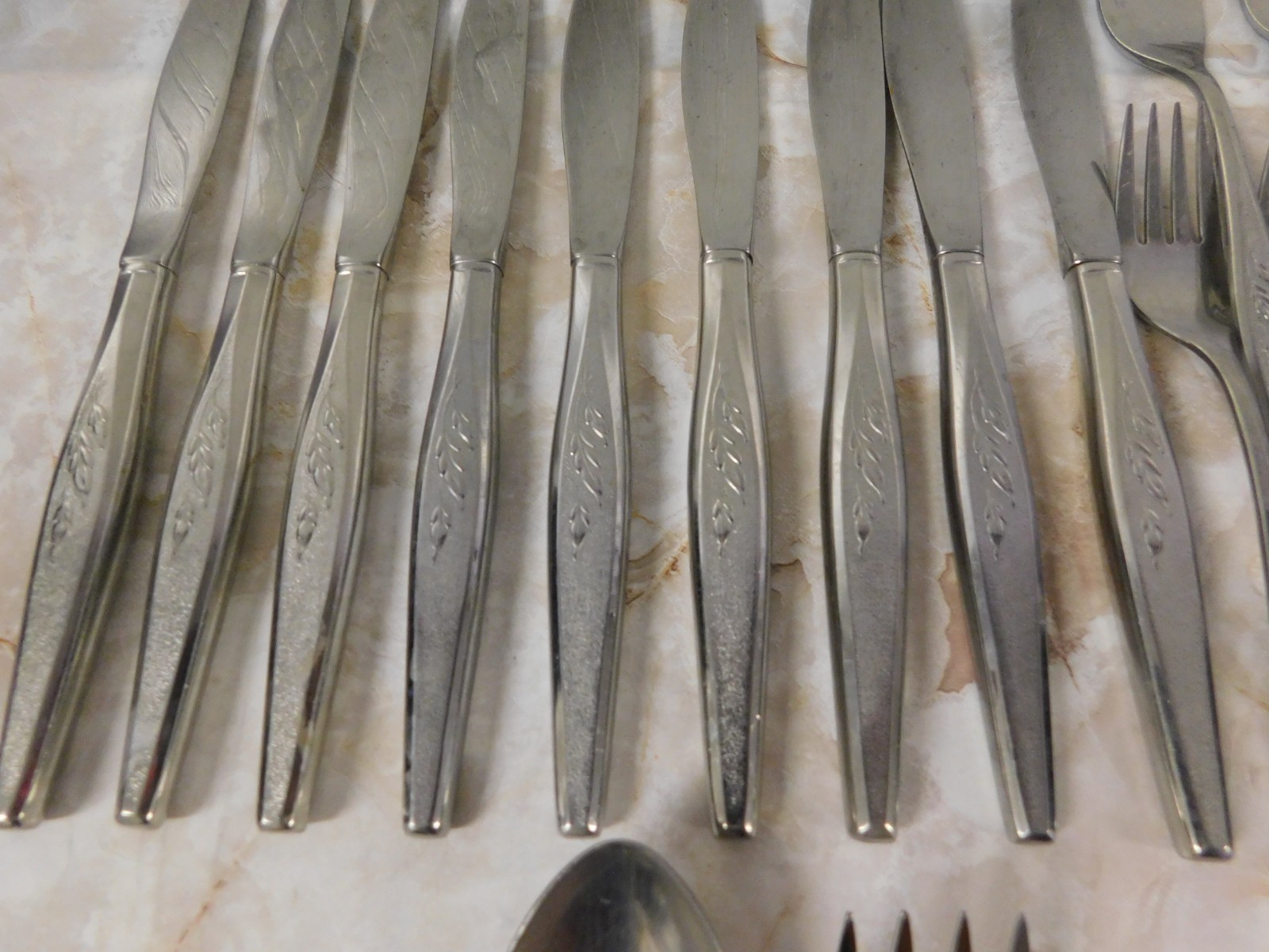Oneida Community Stainless Steel Flatware set Windmere Pattern