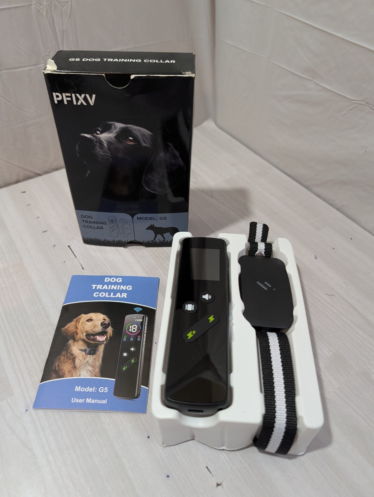 PPFIXV Dog Training Collar Model G-5 Open Box