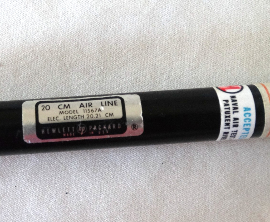 Hewlett Packard 11567A 20 CM Air Line Extension