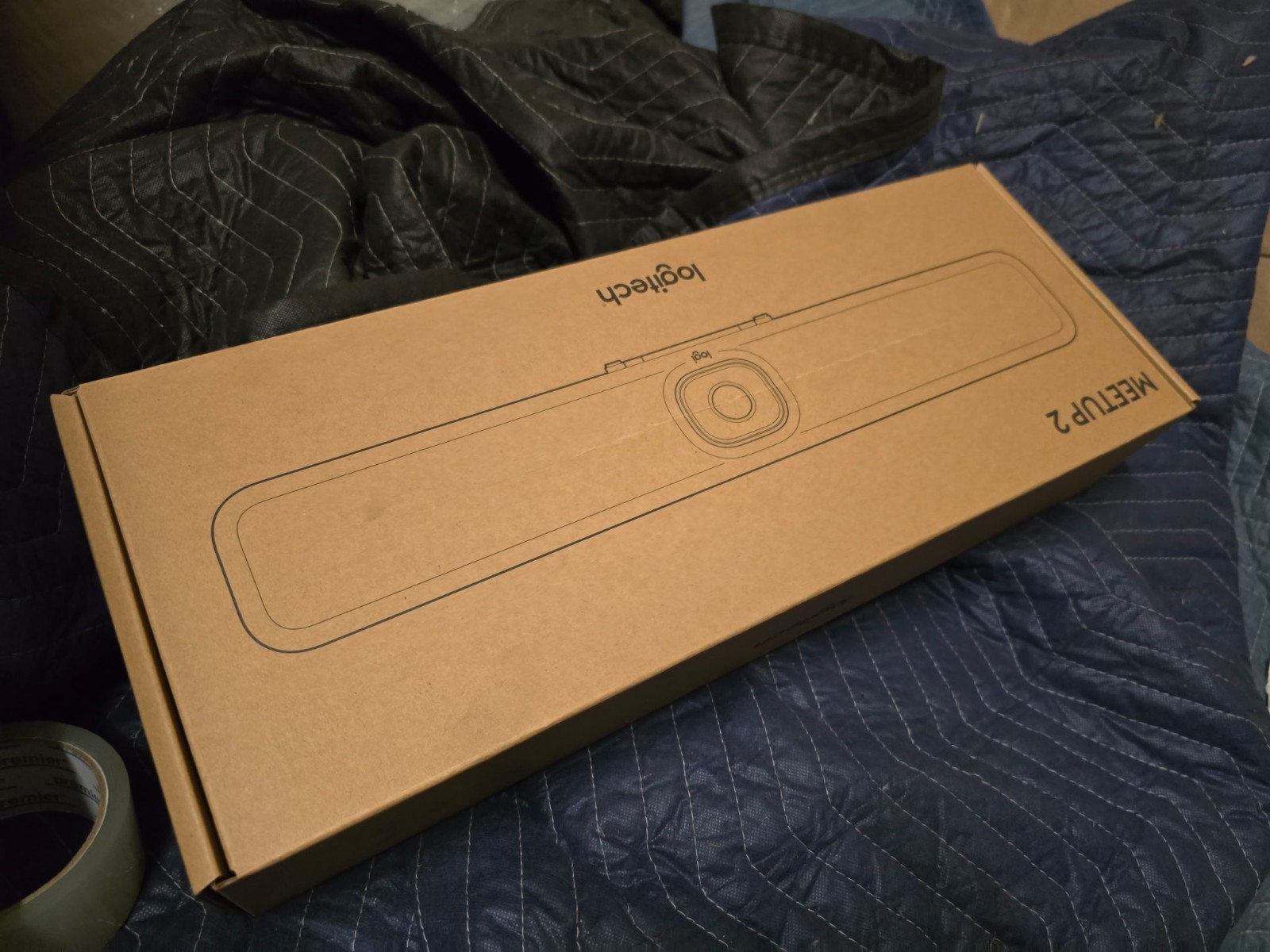 Logitech MeetUp 2 4K All-in-One USB-C Conferencing Camera, Graphite