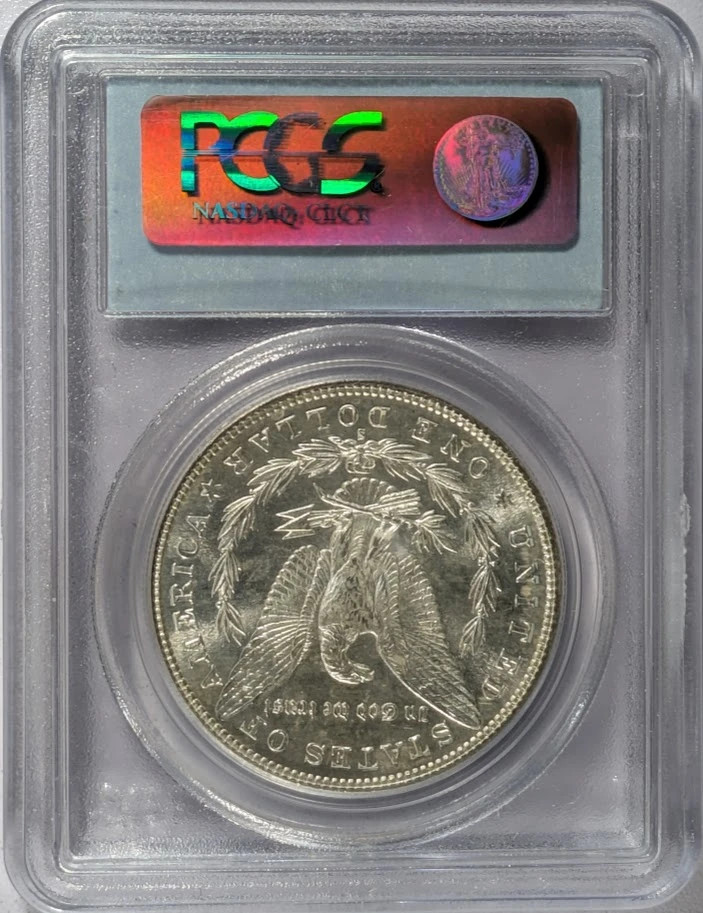 1881 S Morgan Silver Dollar PCGS MS-65