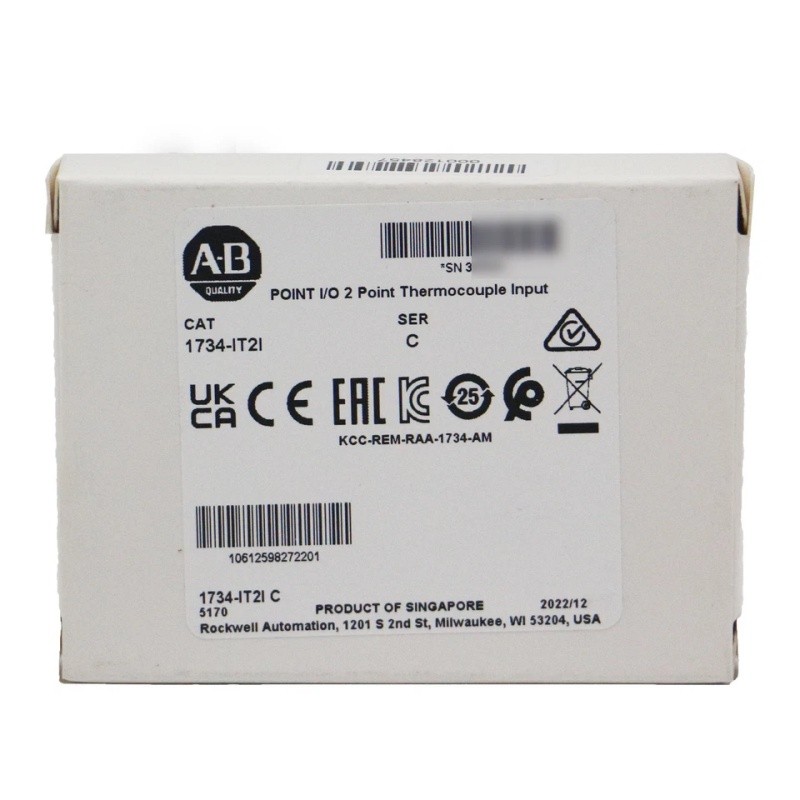 1PC New Allen-Bradley 1734-IT2I SER C POINT I/O 2 Point Input Module Fast Ship