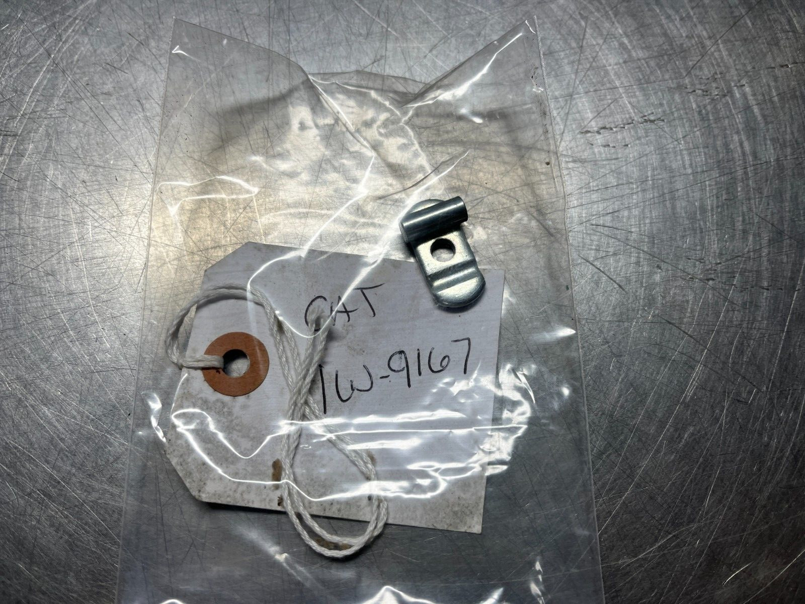1W9167  Genuine OEM  CAT  Fuel LINE CLAMP with Spacer   Caterpillar  1W-9167