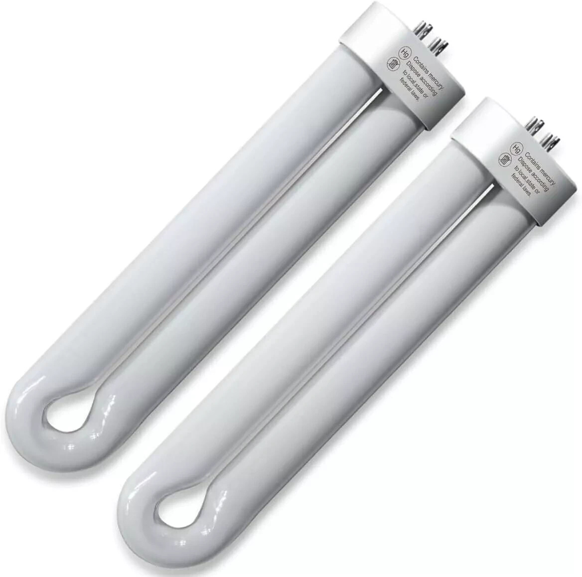 Bug Zapper Light Bulb Replacement for 15W Bug Zapper with 4-Pin Base - 2 Pack