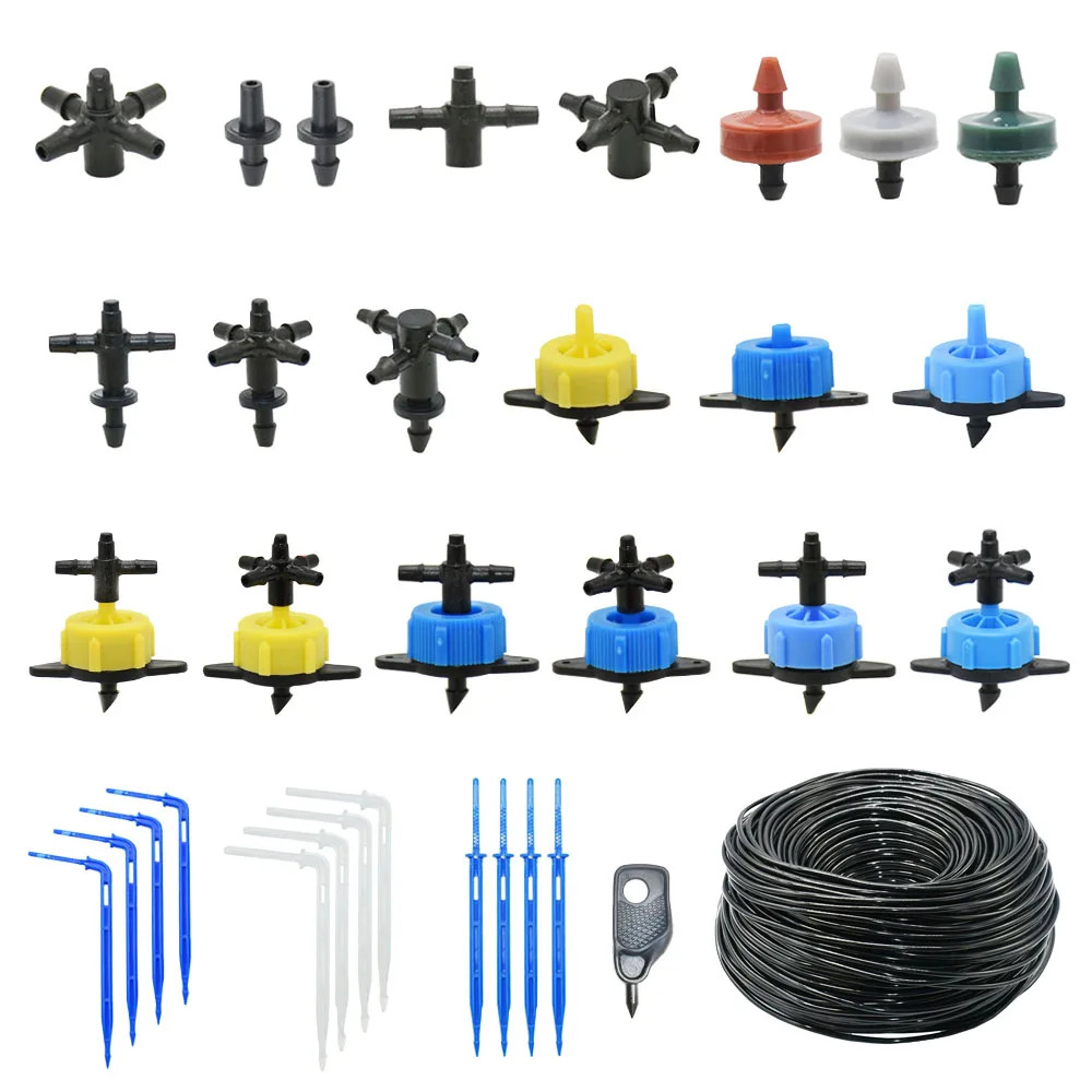 Drip Irrigation Arrow Dripper 2/4 Way Water Splitter 2L 4L 8L Emitter Set