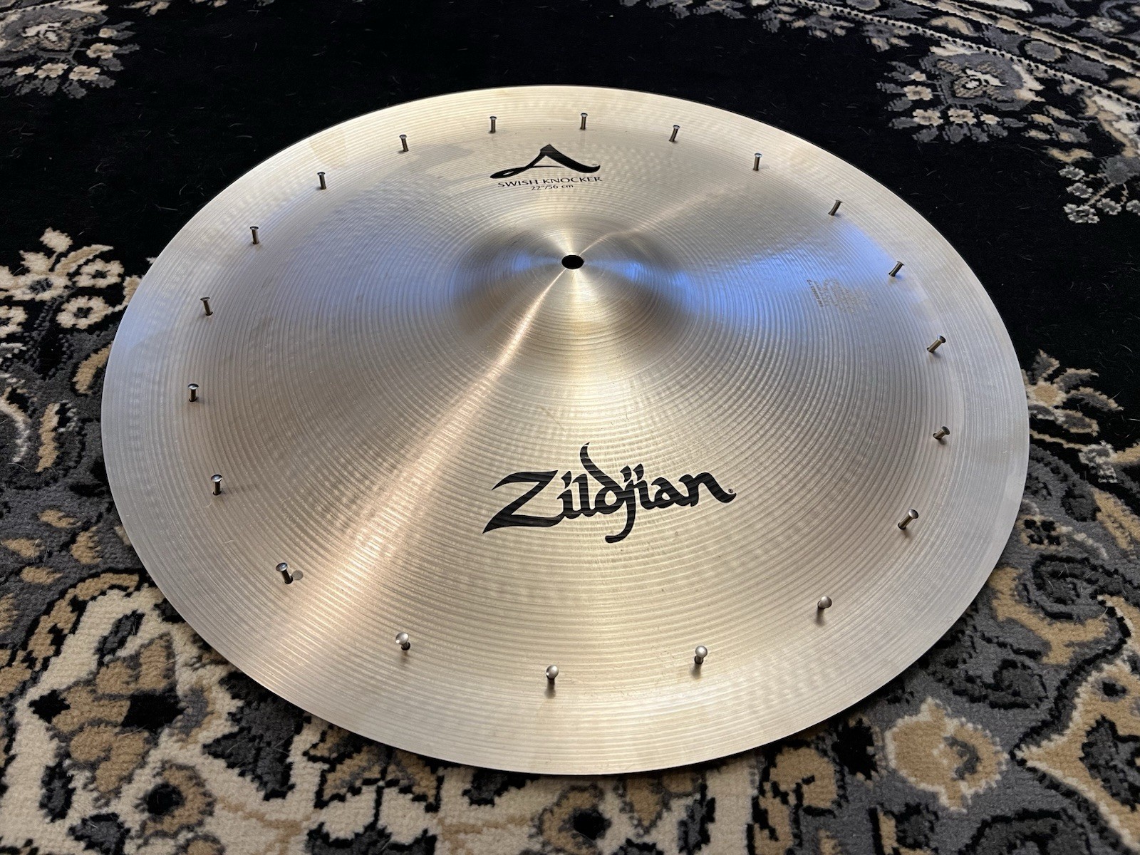 Zildjian 22” Swish Knocker Cymbal Wi/20 Rivets