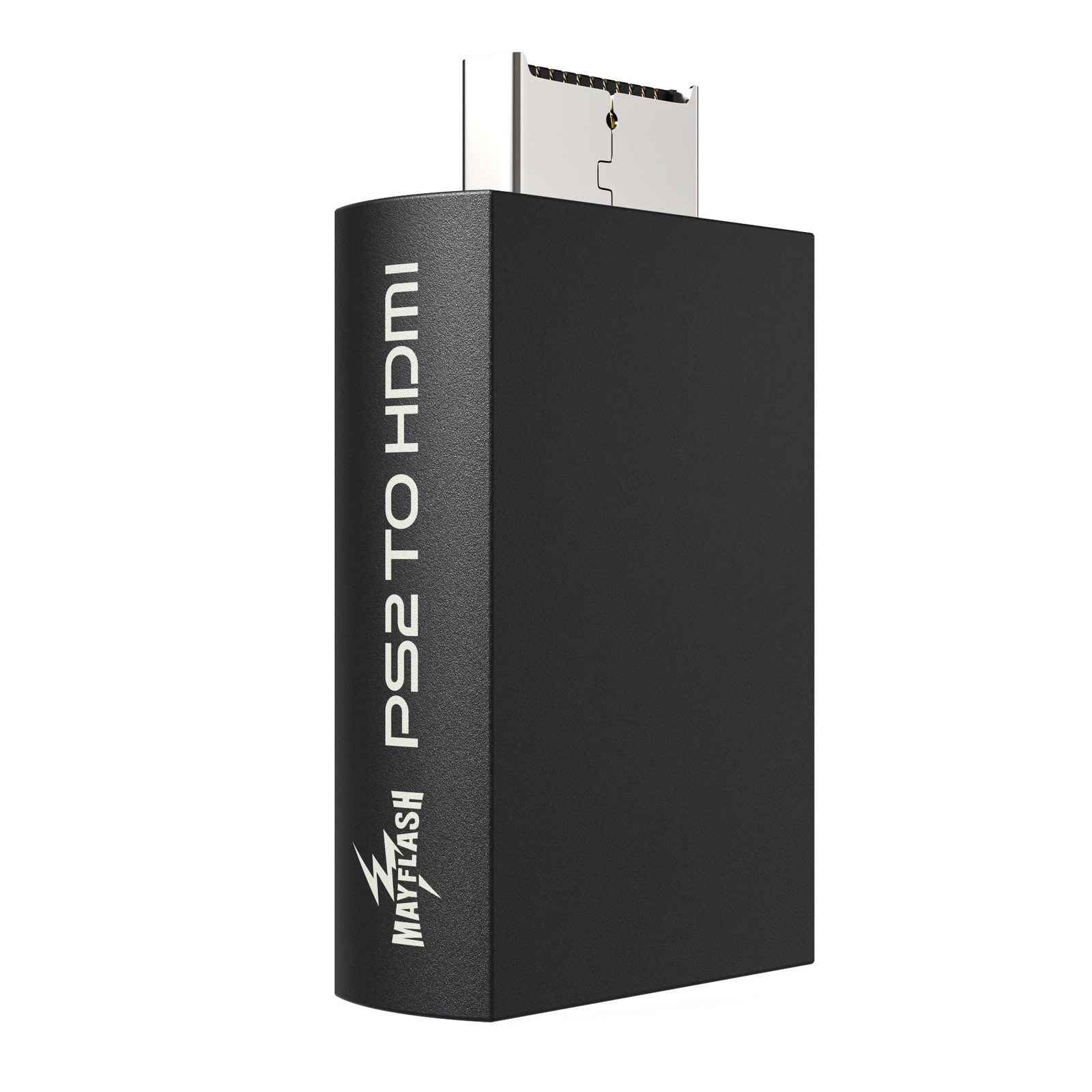 MAYFLASH PS2 to HDMI Converter Adapter, Video with 3.5mm Black