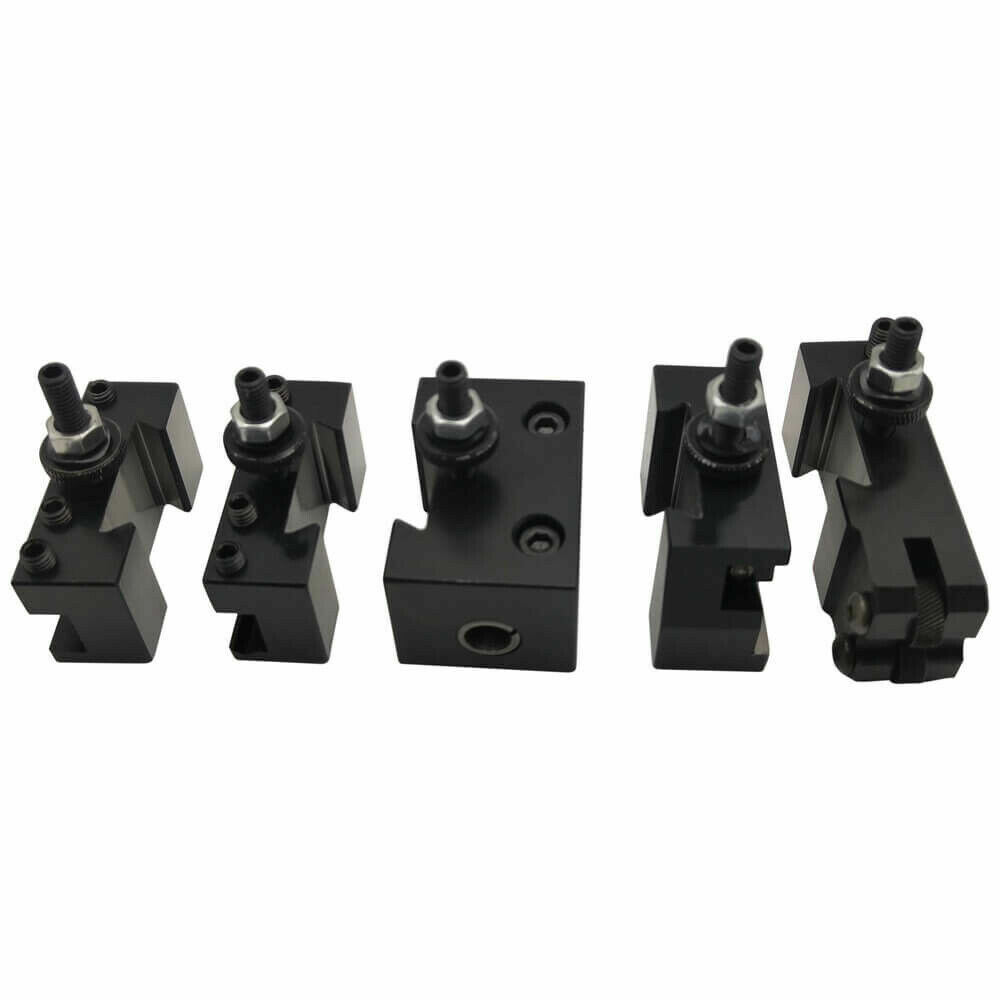 OXA Type 250-000 Quick Change Tool Post Holder Set for Mini Lathe up to 8 inches