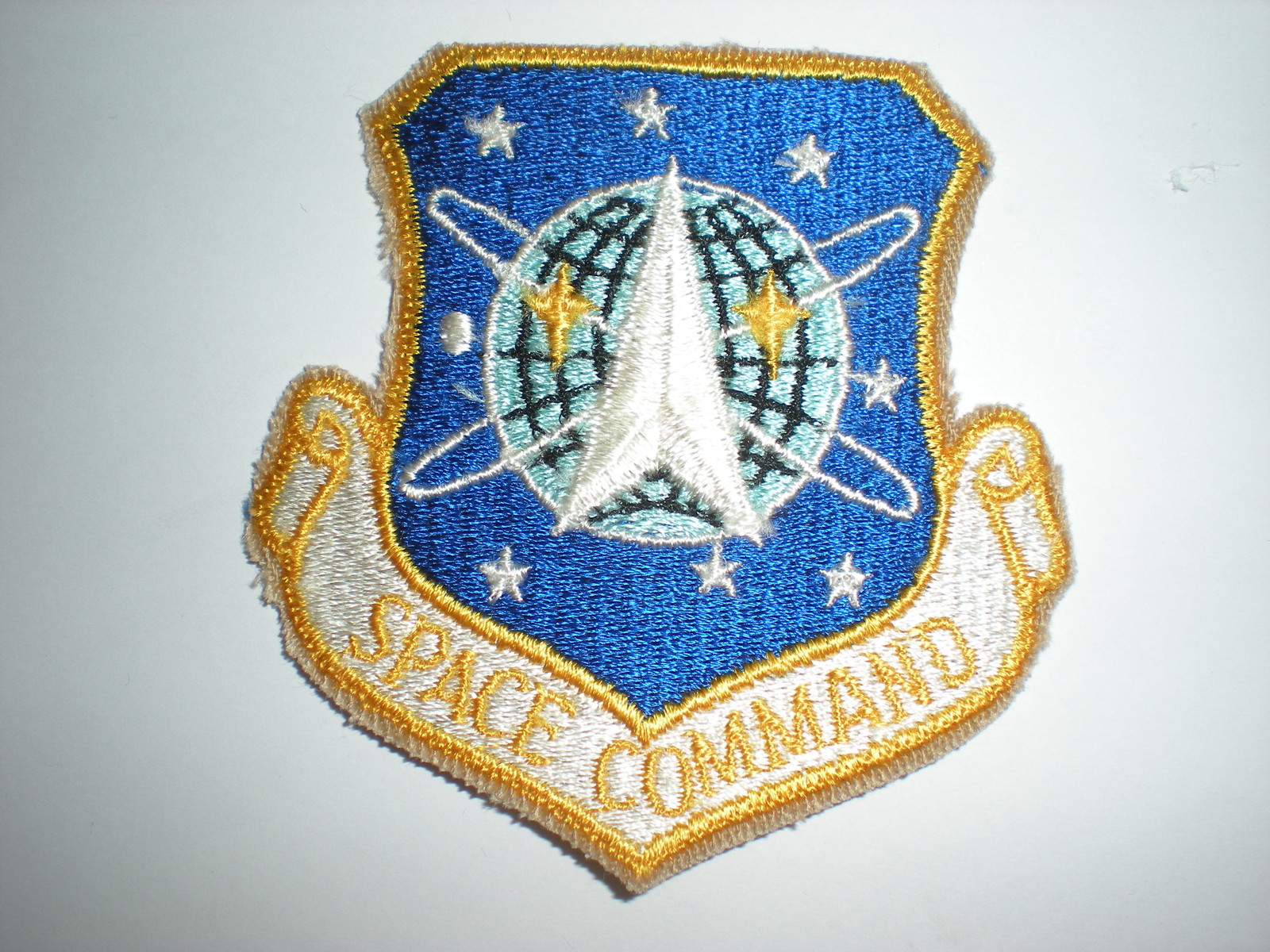 USAF SPACE COMMAND PATCH - COLOR