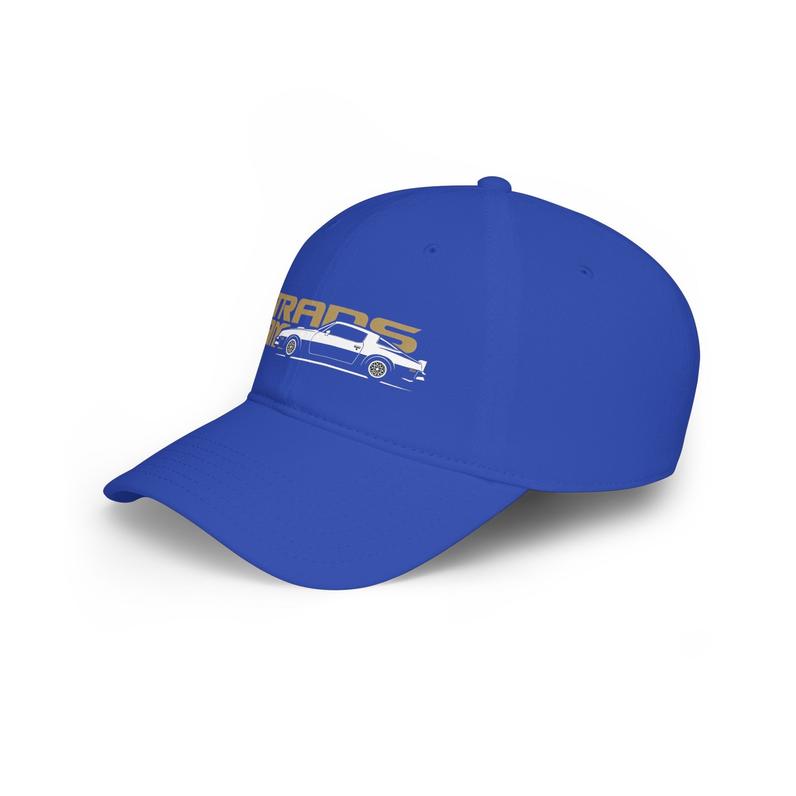1977 Trans Am Firebird Silhouette Hat Cap Black Gold White Gift