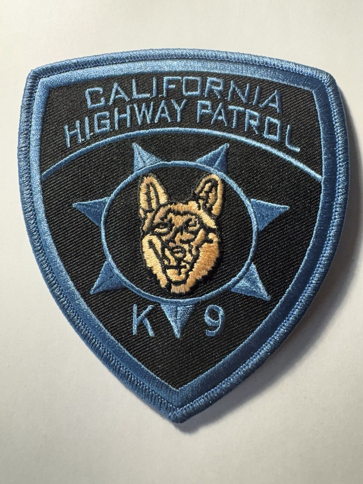 California Highway Patrol K9 Unit Patch