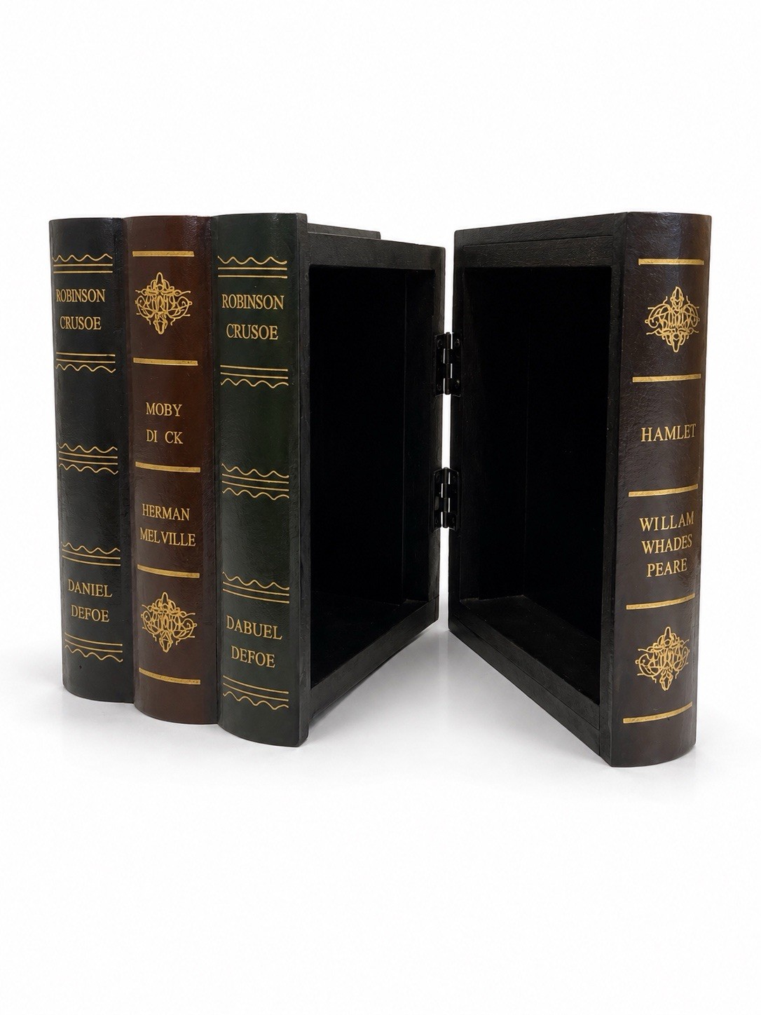 Vintage Hamlet Decorative Book Storage Box Hidden Secret Compartment Decor