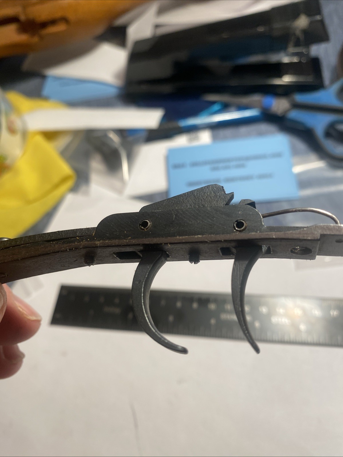 CVA Early Style Double Set Trigger, Mountain Rifle and Hawken Muzzleloaders.