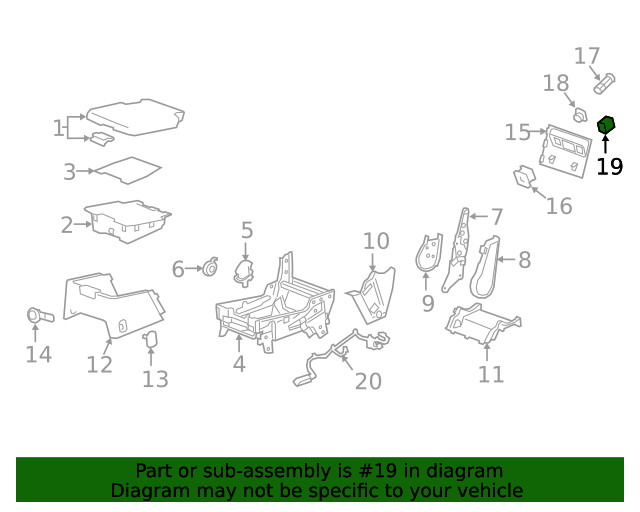 Genuine GM USB Port 13556338