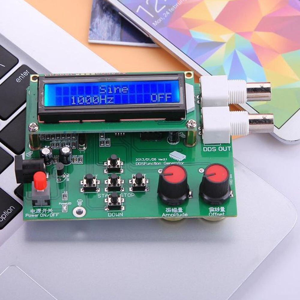 For DDS Function Signal Generator Module Sine Square Sawtooth Triangle Wave USA