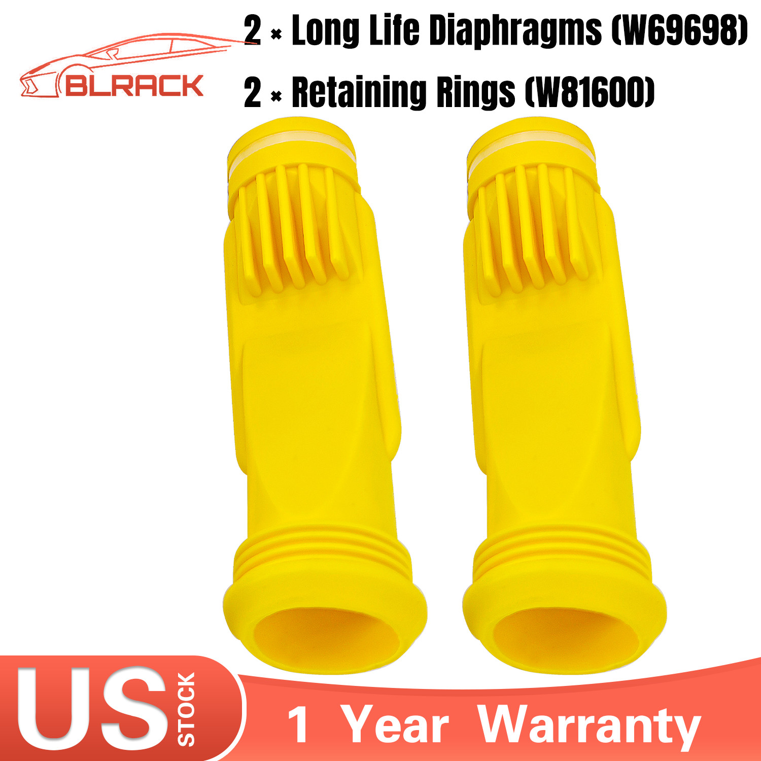 2pcs Long Life Diaphragm Replacement Kit For Zodiac Barracuda G3 G4 Pool Cleaner
