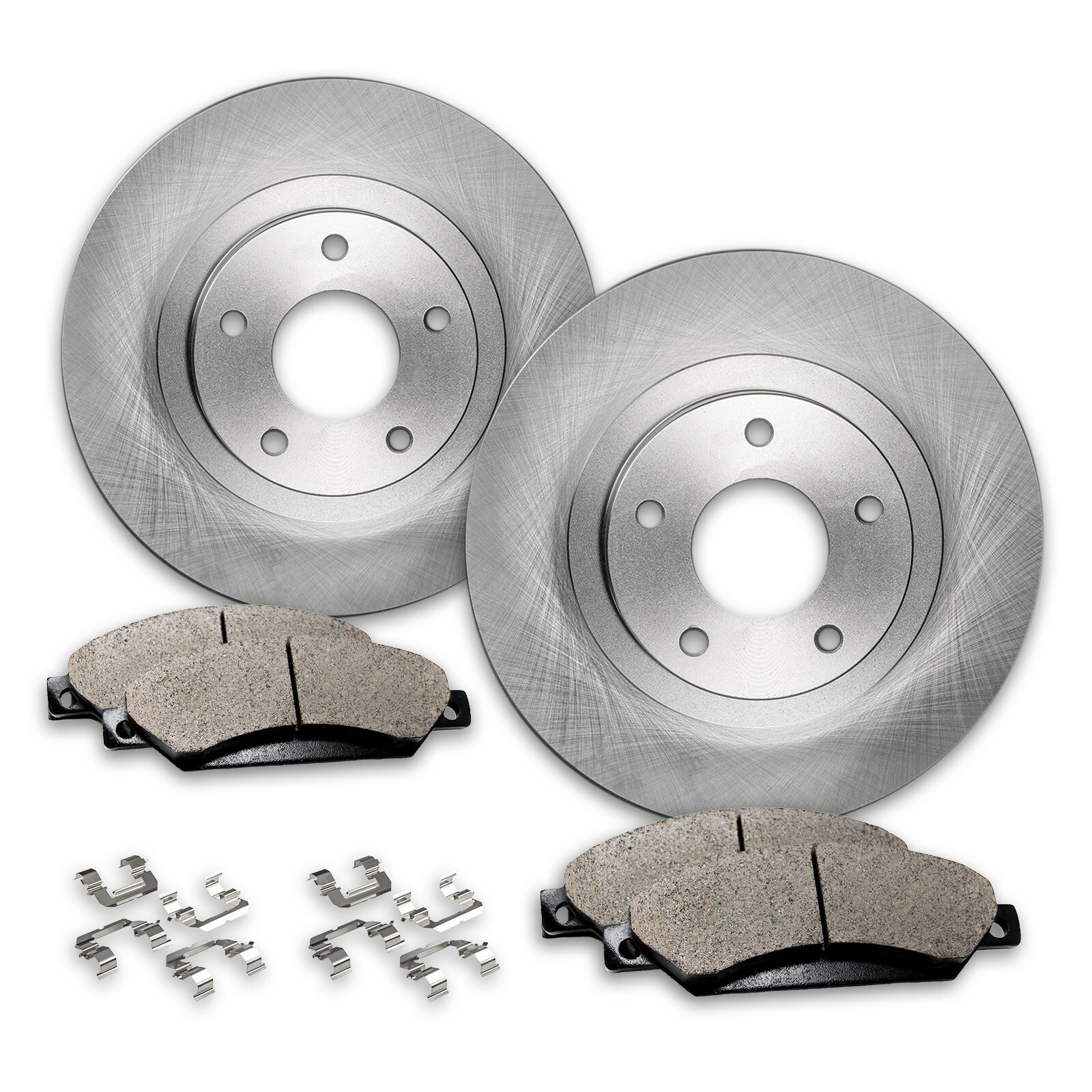Front Brake Rotors + Ceramic Pads for 2013-2017 Chevy Trax Buick Encore