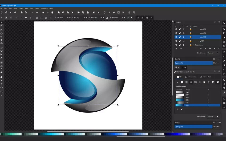 Inkscape Pro Illustrator Vector Graphic Design Software for Windows & Mac on CD