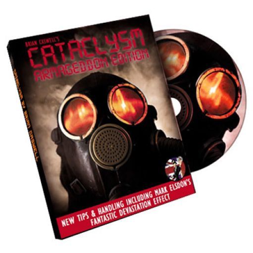 CATACLYSM THE ARMAGEDDON EDITION DVD BY BRIAN CASWELL ALAKAZAM MAGIC CARD TRICKS