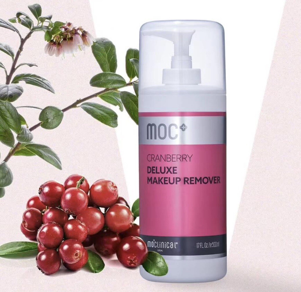 MOClinical Cranberry Deluxe Makeup Remover (500 mL), BRAND NEW