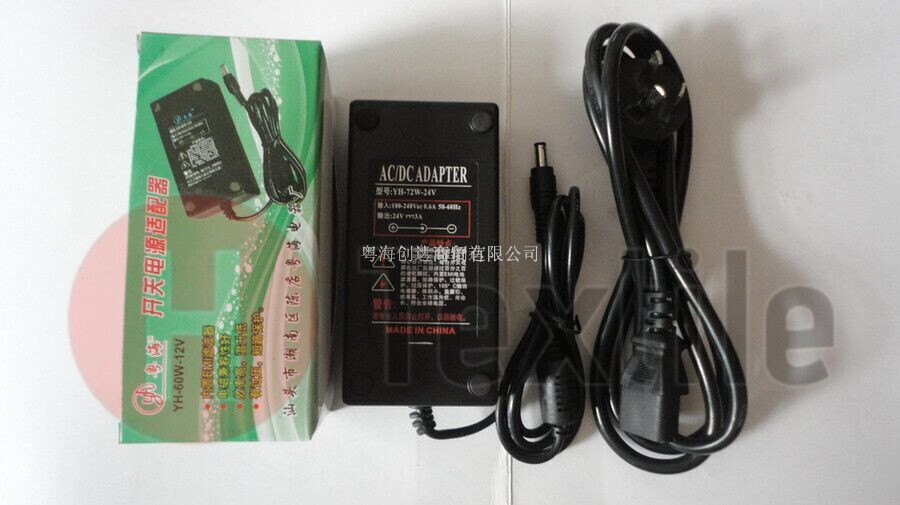 1x For AC Adapter IVP2400-2000 24V 2.0A US Power Supply