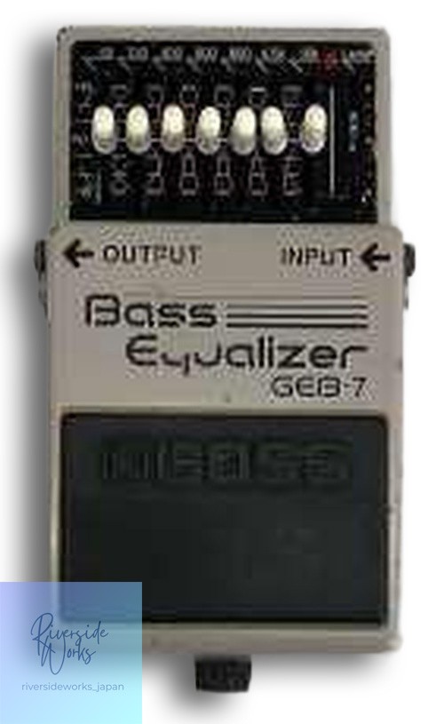 BOSS Bass Equalizer GEB-7 Pedal Used JP