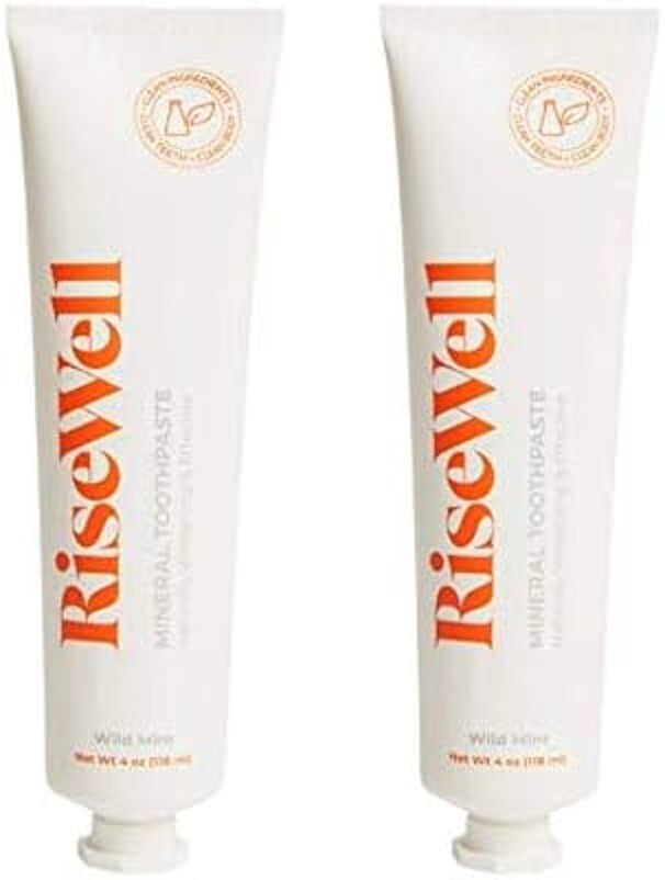 RiseWell Japanese Style Toothpaste, Natural x2