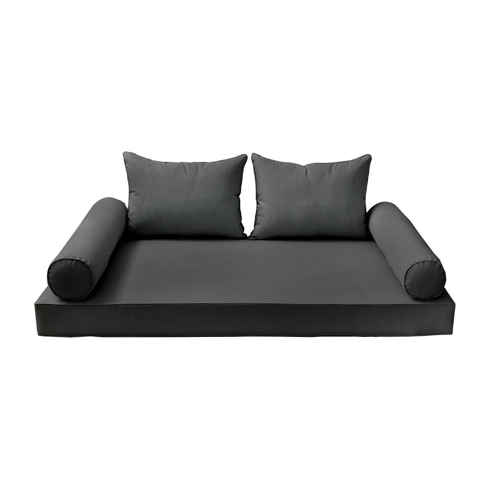 *COVER ONLY*-Style 4 Daybed Mattress Bolster Pillow Covers Same Pipe Twin-AD003