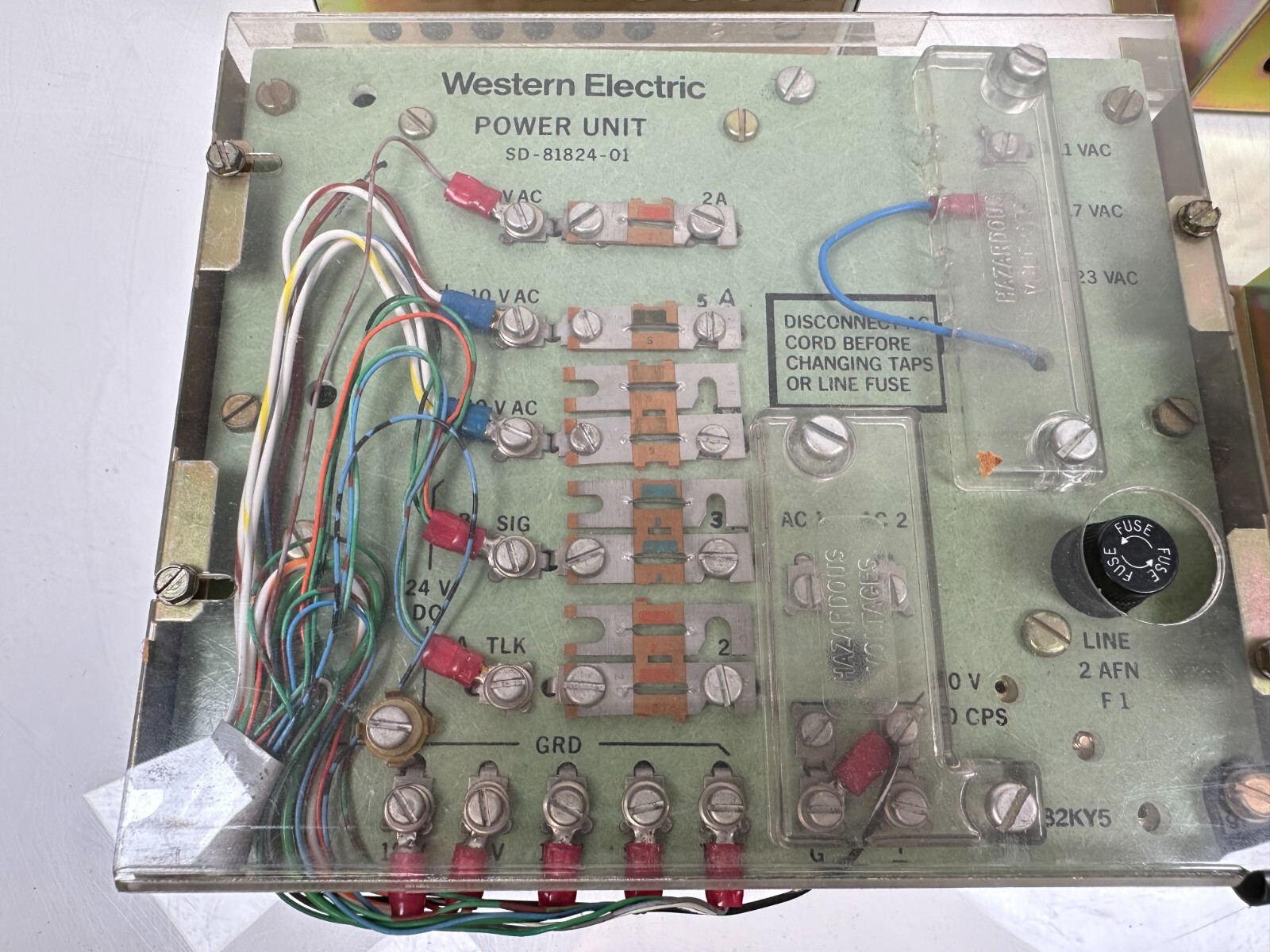 WESTERN ELECTRIC SD-81824-01, 19C4A Power Unit, BELL SYSTEM