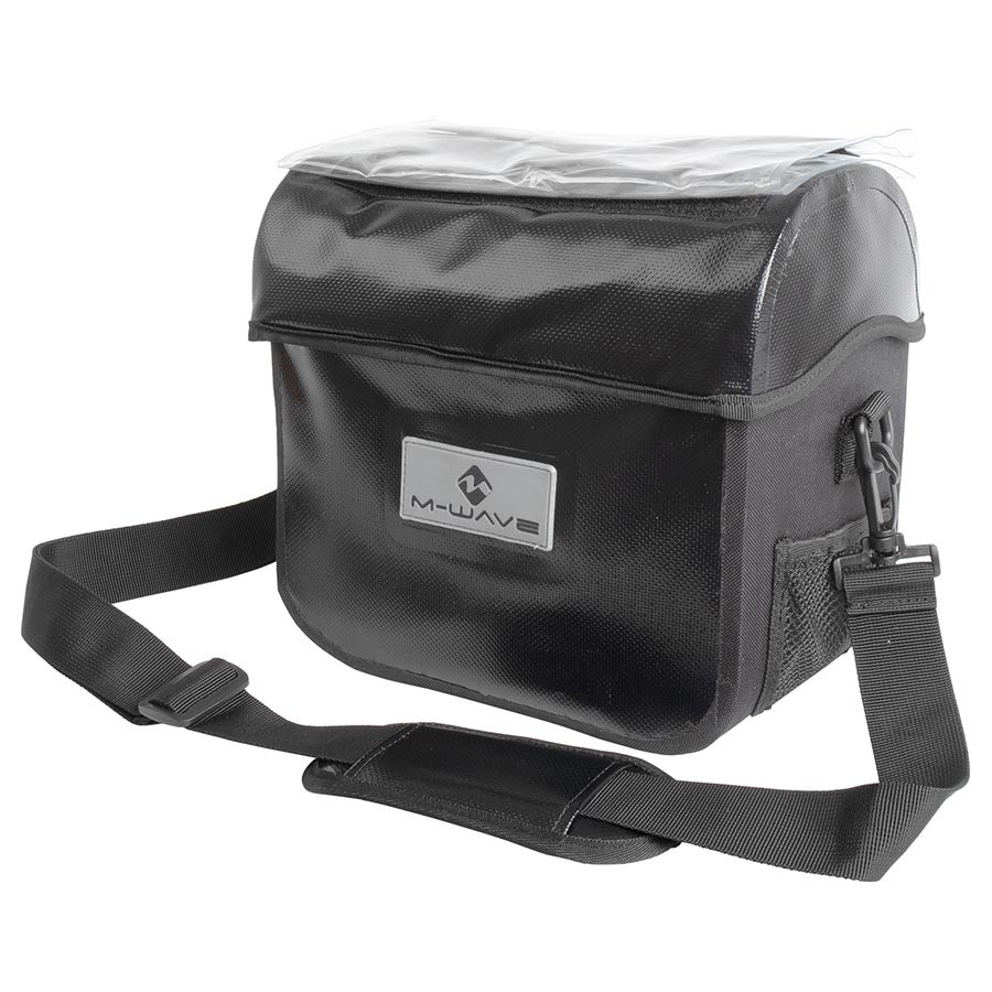 M-Wave Ottawa 7L Waterproof Handlebar Bag - Durable, Welded Seams,