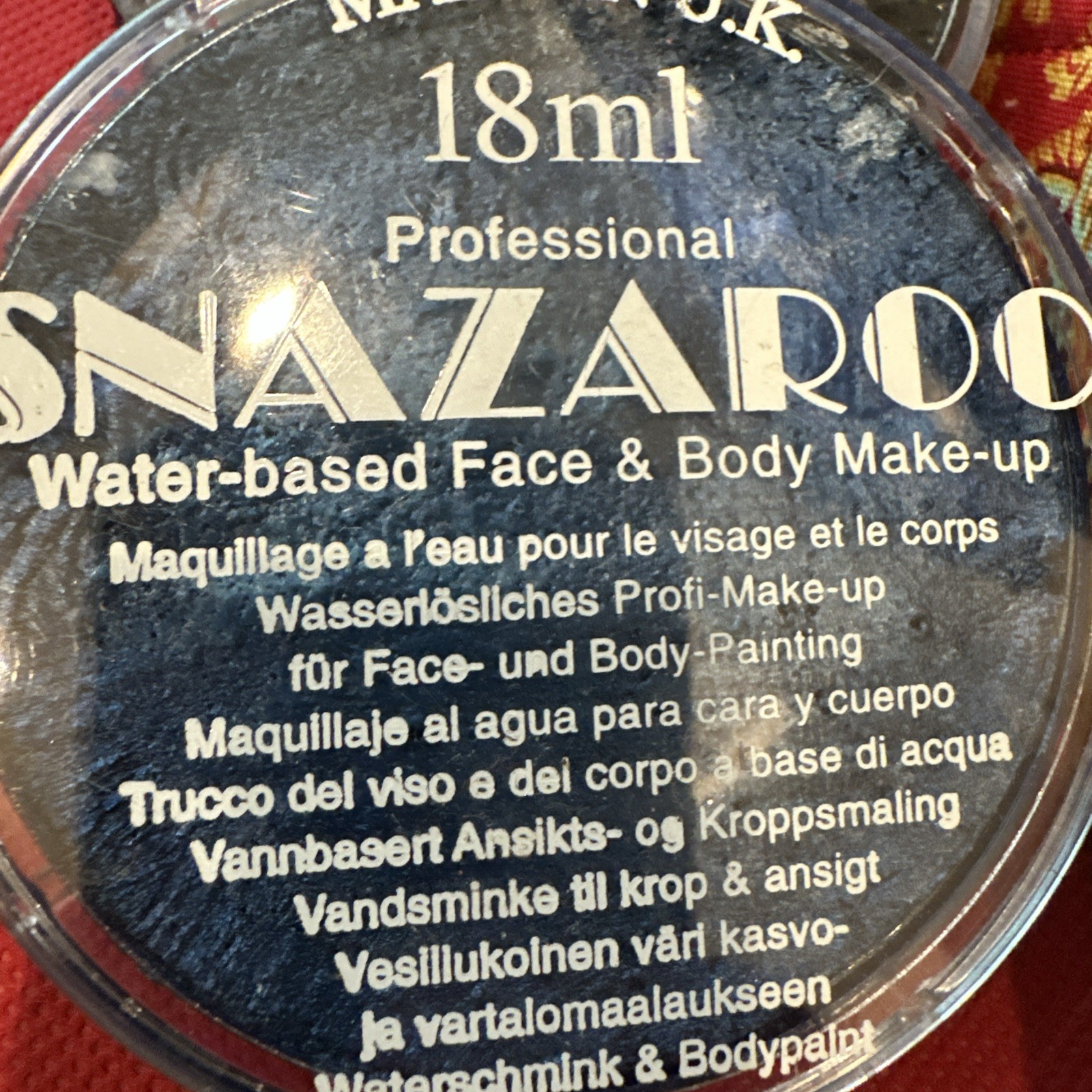 Lot 12 New Professional Face and Body Paint Mehron & Snazaroo 9 different colors