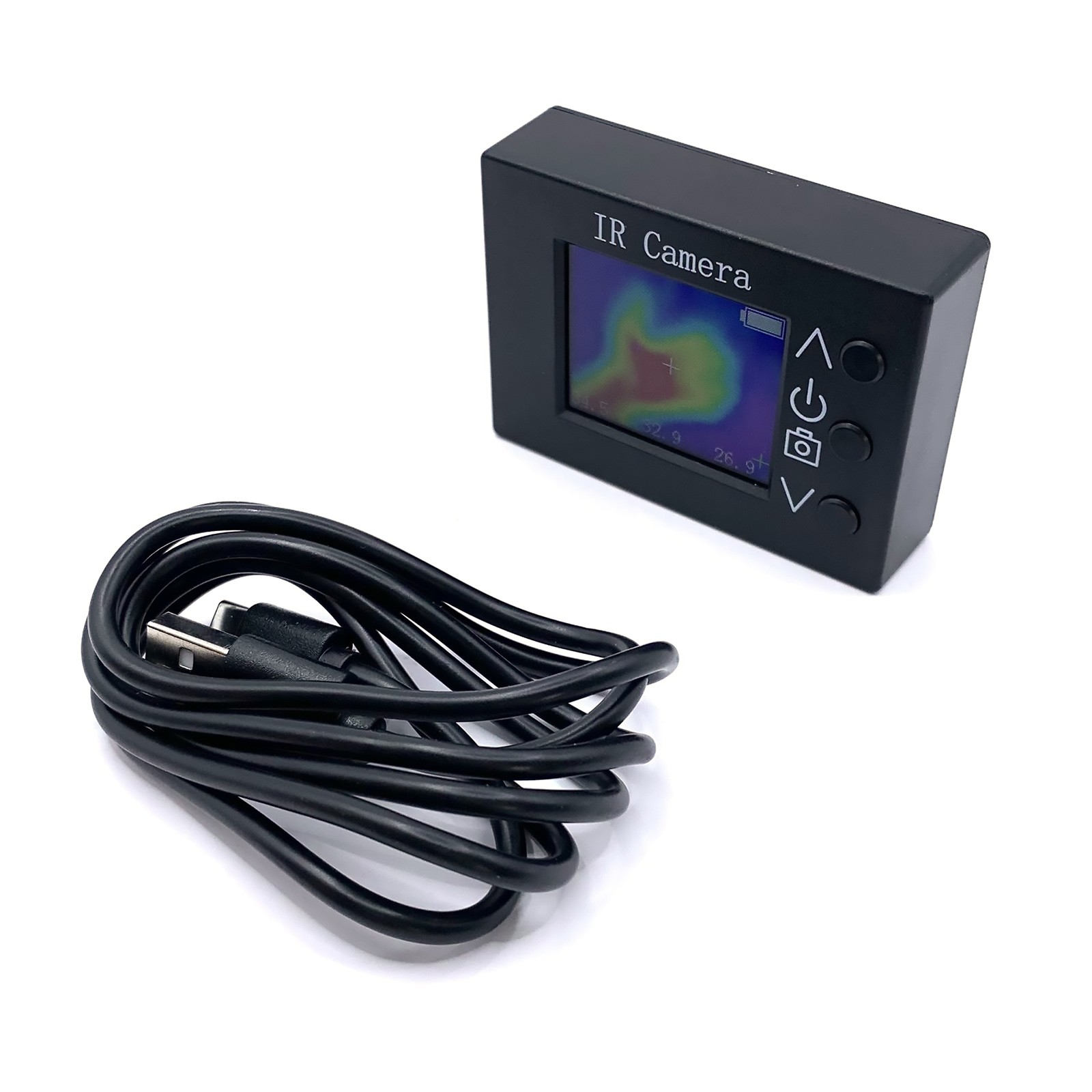 Compact Handheld Digital Infrared Thermal Temperature Imager Camera Heating