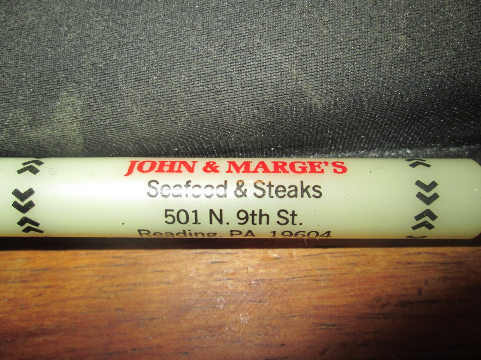 VTG JOHN & MARGE'S SEAFOOD & STEAK RESTAURANT CAN BOTTLE OPENER SHIP READING PA