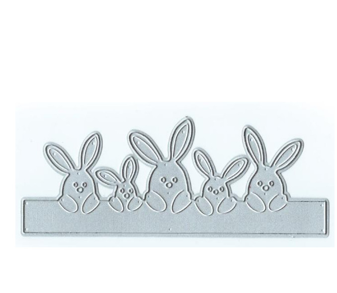 Wizardi Rabbits Cutting Dies Set F07M2-7-ZG396
