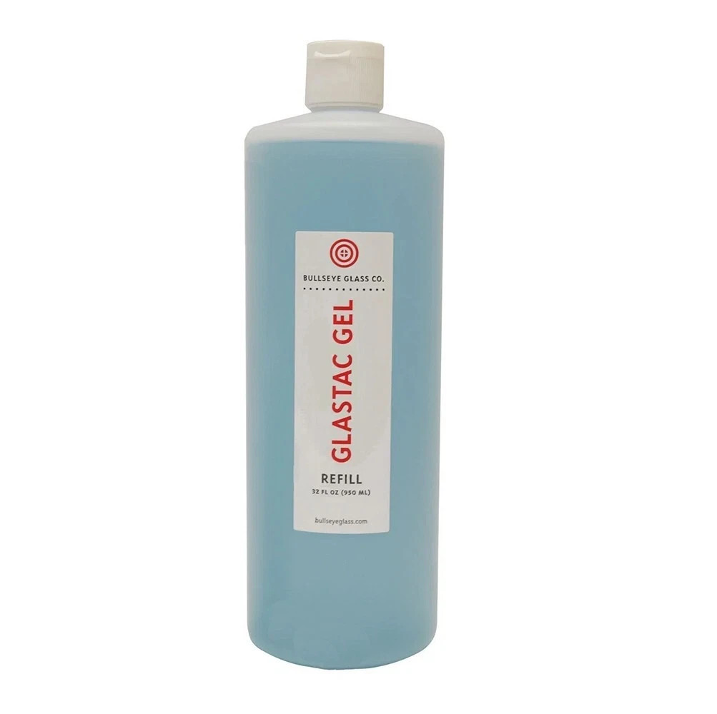 Bullseye Glastac Gel Glue for Set-Up & Kiln Forming 32oz