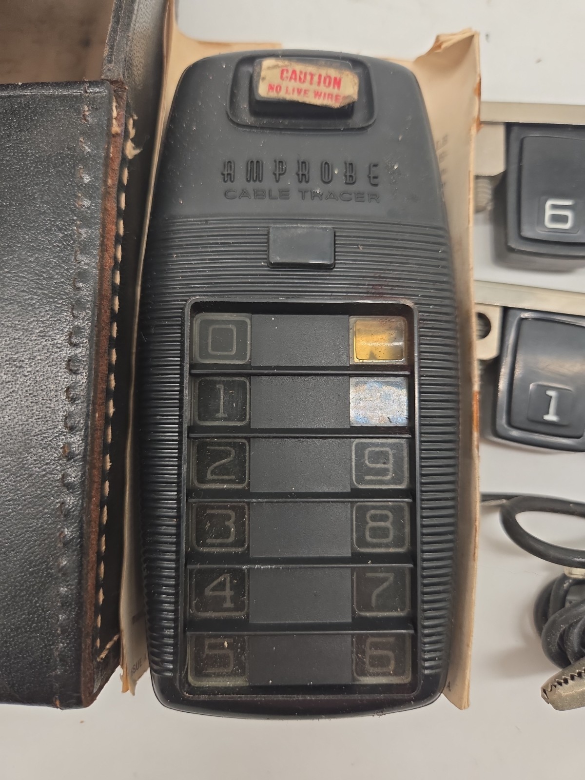 Vintage Amprobe Cable Tracer With Case