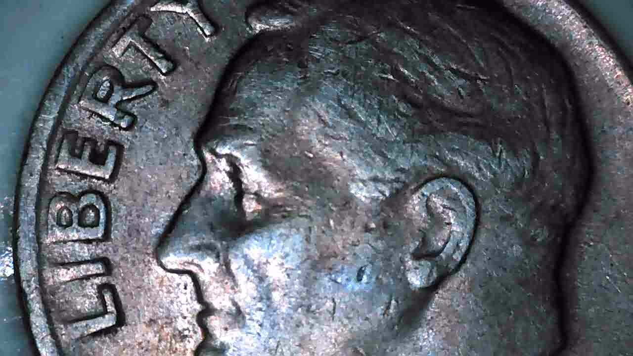 Rare 1965 dime no mint mark w/errors 