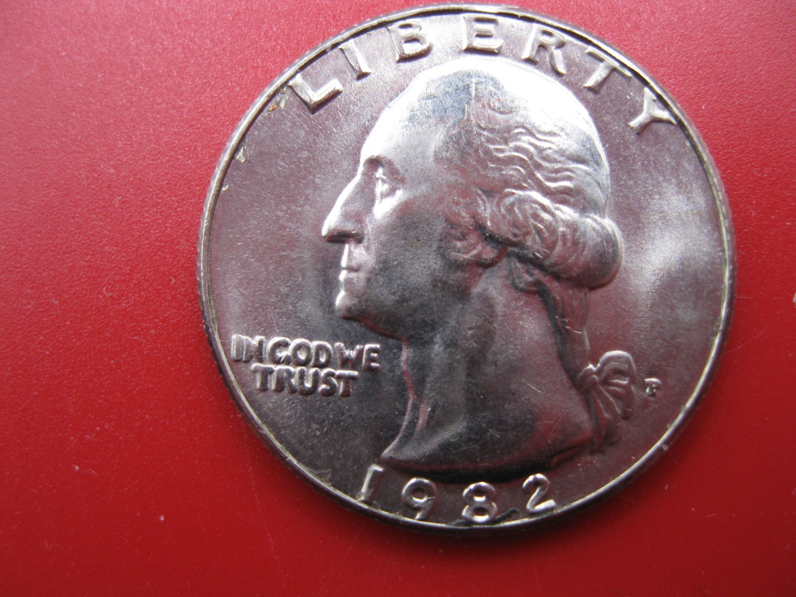 1982 P Washington Quarter Dollar Gem BU "Rare"