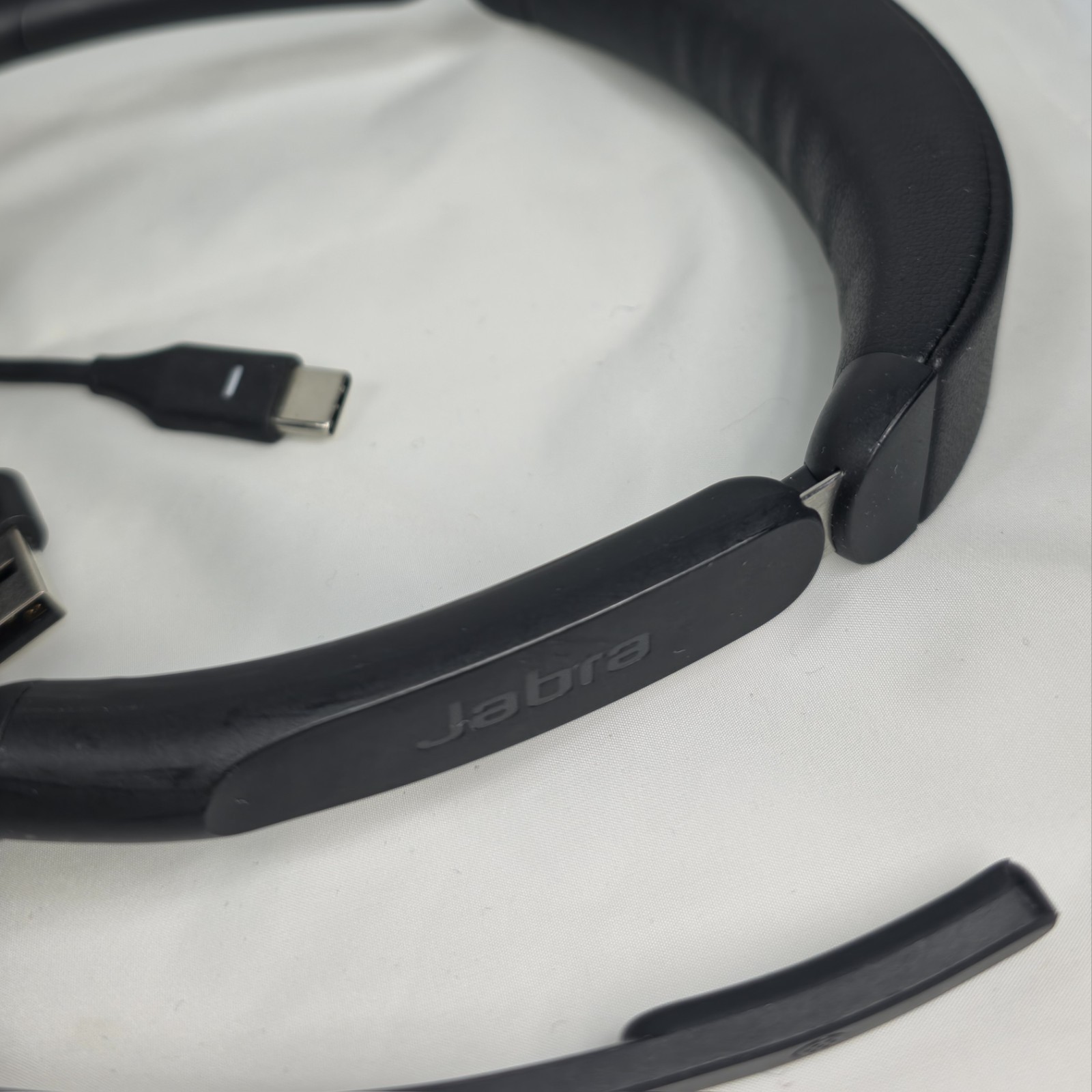 Jabra Evolve2 50 USB-C Stereo Headset w/ Mic Black + Carry Case