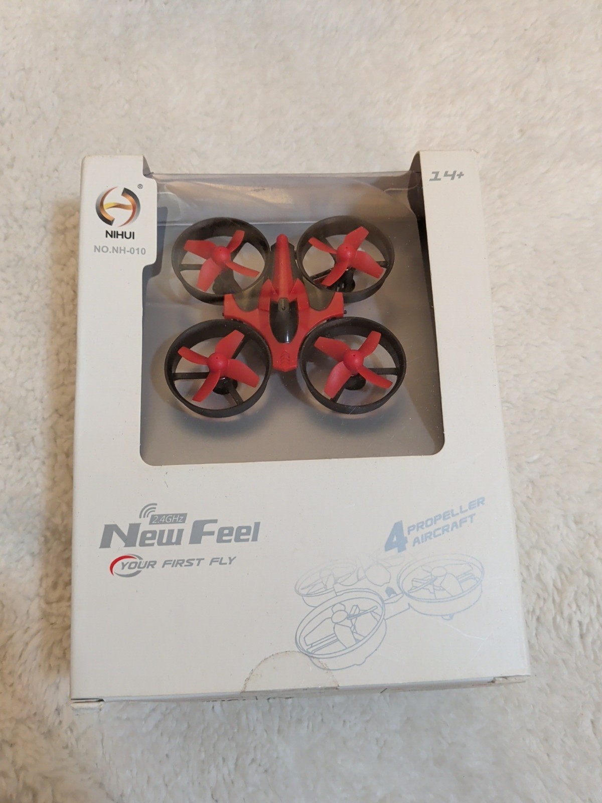 Mini Toy Quadcopter Drone NI HUI 4-Axis Remote Control Aircraft — New In Box