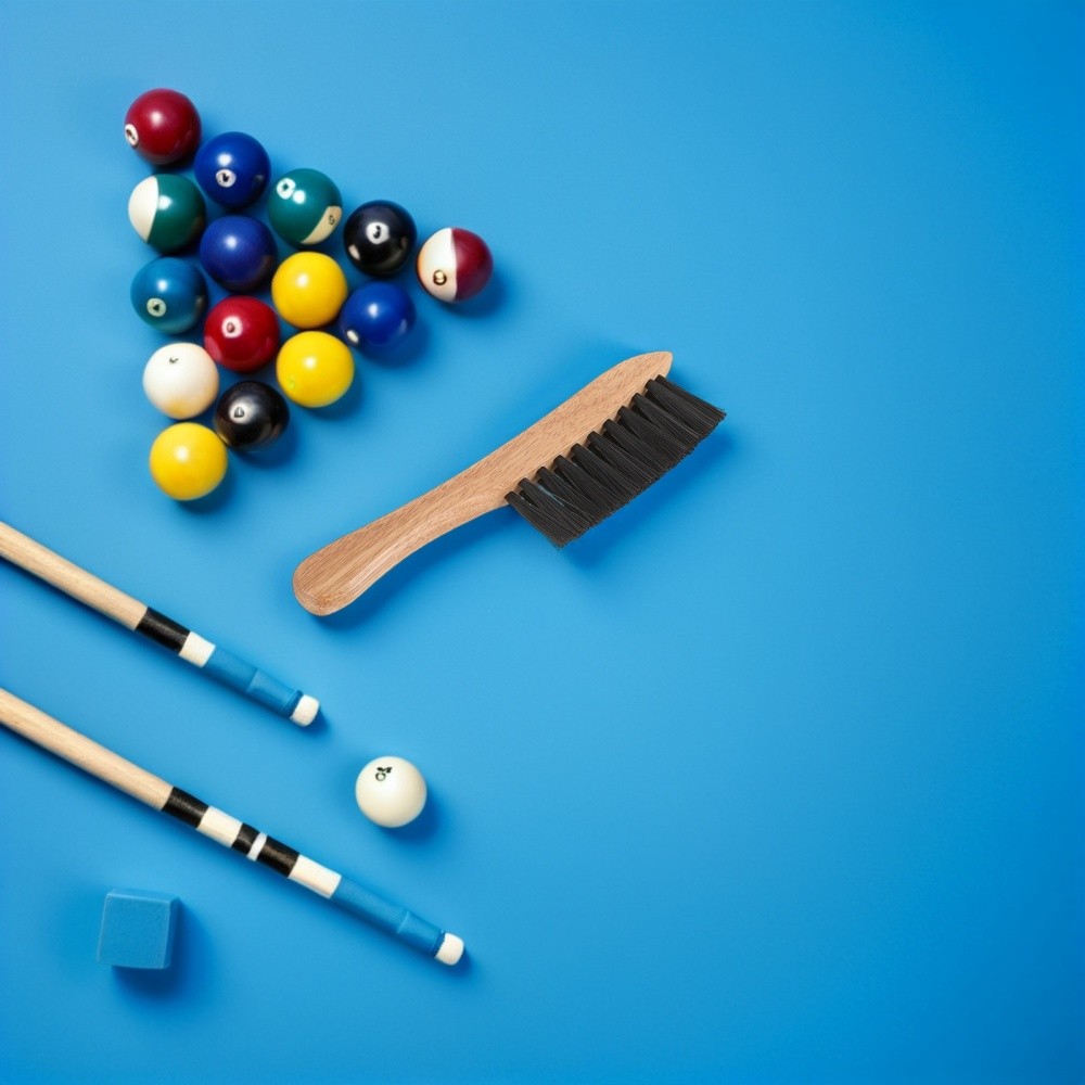 4pcs Billiard Table Brushes For Felt Pool Table Cleaner Kit With Nylon Bristles