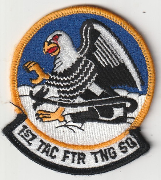 USAF air force  1st Tactical Fighter Training Sqn Tyndall AFB Florida patch
