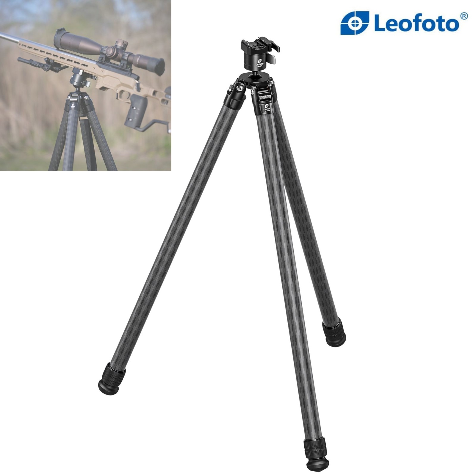 Leofoto SA-402CX+MA-40X Arca&Picatinny Clamp Lever-Release Tripod with ball head