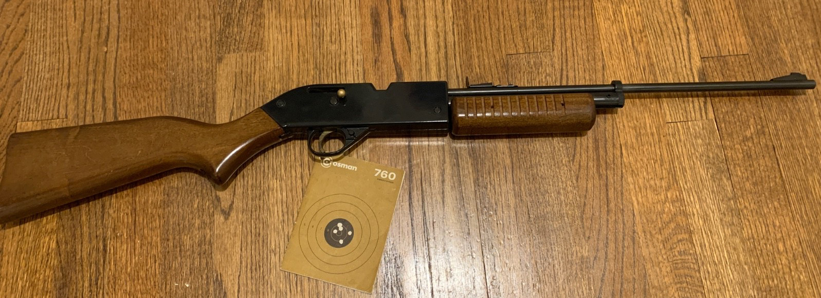 Crosman 760 - Brass/Tootsie/Square Tang - Fully Functional - Variant 1 - V. Good