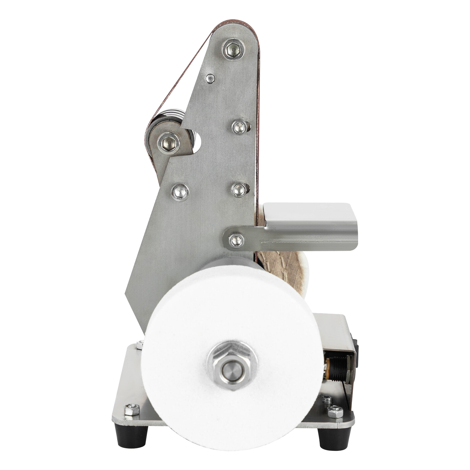 Mini Belt Sander, Electric Bench Grinder Sanding Machine, Table Top Grinder New